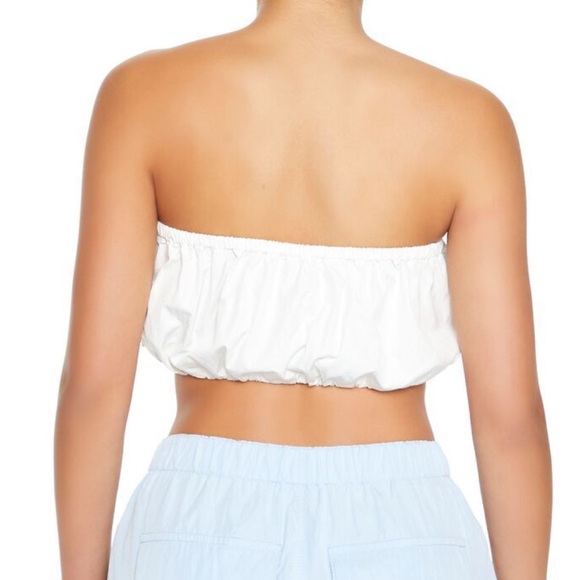 NWT Cargo Tube Crop Top Sz M - White/Cream - Picture 3 of 8